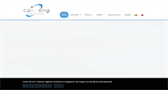 Desktop Screenshot of cpi-eng.it